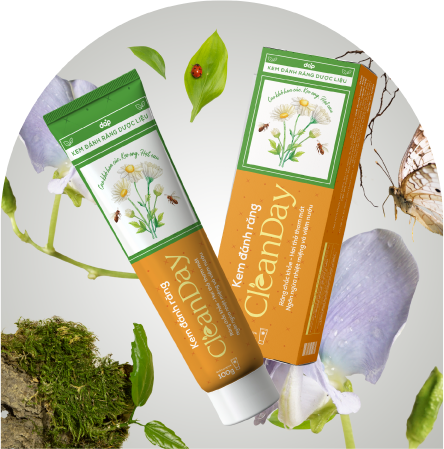 Kem đánh răng thảo dược cleanday